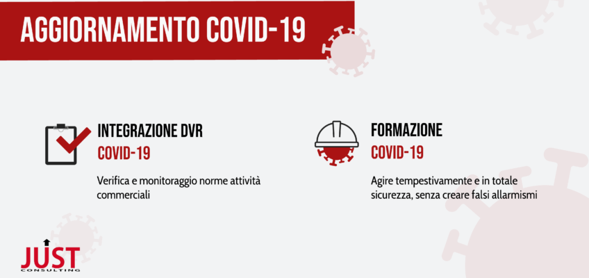 Infografica formazione e DVR Covid