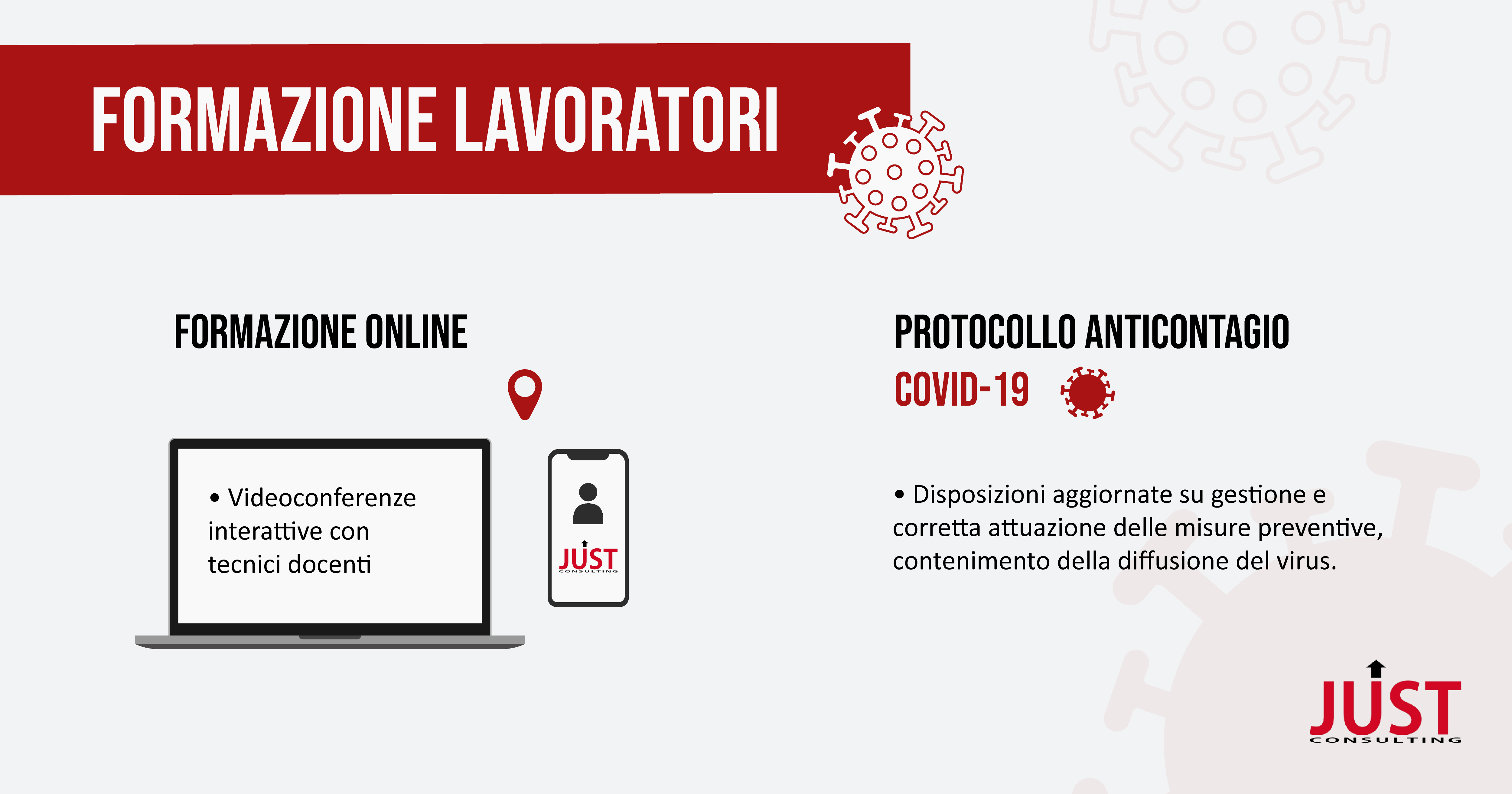 Formazione lavoratori - sicurezza e protocollo anticontagio