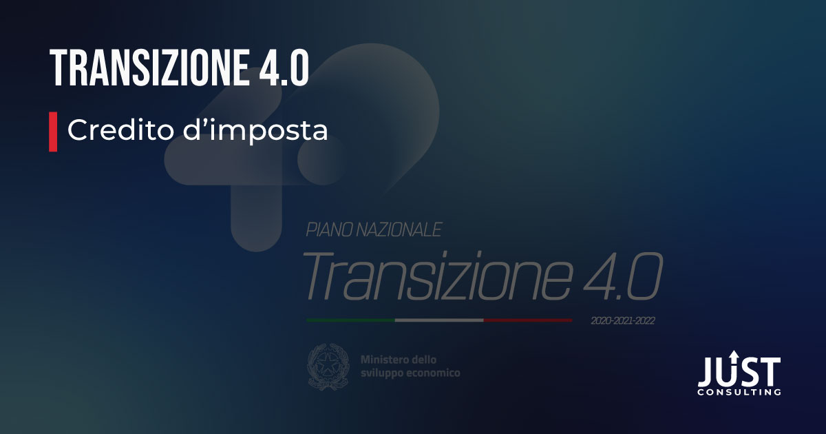 Credito d'imposta: Transizione digitale, Industria 4.0