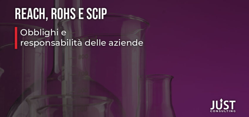 REACH, RoHS e notifica SCIP, direttive europee ambiente, obbligo ambiente