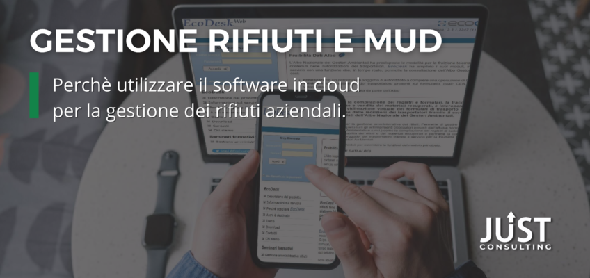 software gestione rifiuti, MUD automatico, software in cloud rifiuti, MUD aziende