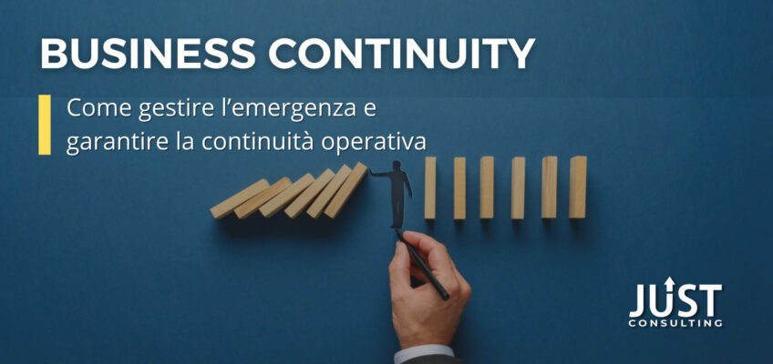 business continuity, continuità operativa, rischi azienda, consulenza azienda a Bologna, Modena, Ferrara, Emilia-Romagna, ISO 22301