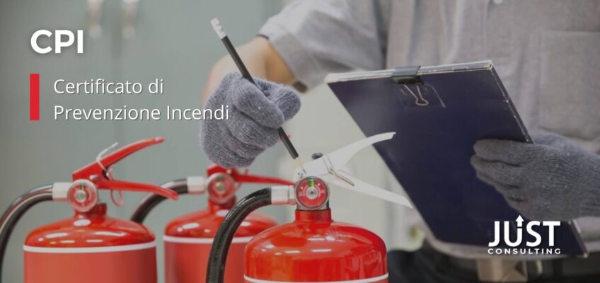 Certificato di prevenzione incendio CPI