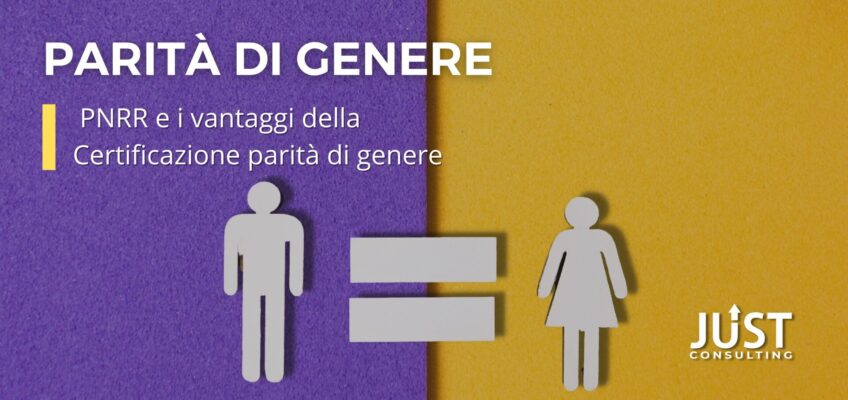 Certificazione parità di genere a Bologna, Modena, Emilia-Romagna, certificazione gender equality, PNRR, obbligo parità di genere