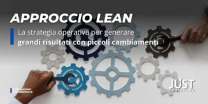 Approccio metodo Lean, lean office, lean manufacturing, lean e riorganizzazione aziendale