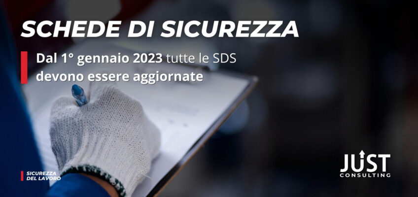 Cosa sapere sulle Schede di Sicurezza prodotti chimici SDS
