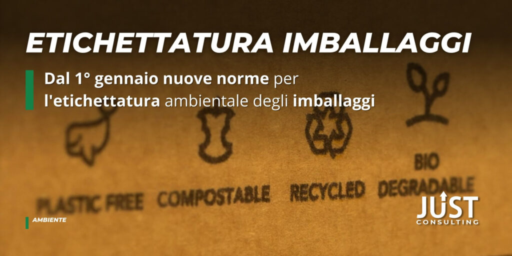 etichettatura imballaggi sostenibili, etichettatura ambientale, consulenza ambientale Bologna, Modena, Ferrara, Emilia Romagna