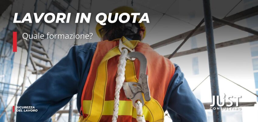 Lavori in quota: quale formazione?