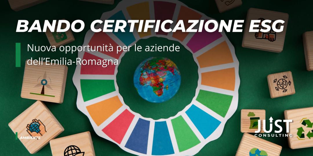 Bando Emilia-Romagna certificazione ESG aziende
