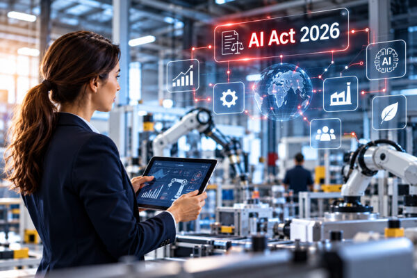 Persone che utilizzano l’intelligenza artificiale per l’innovazione aziendale
